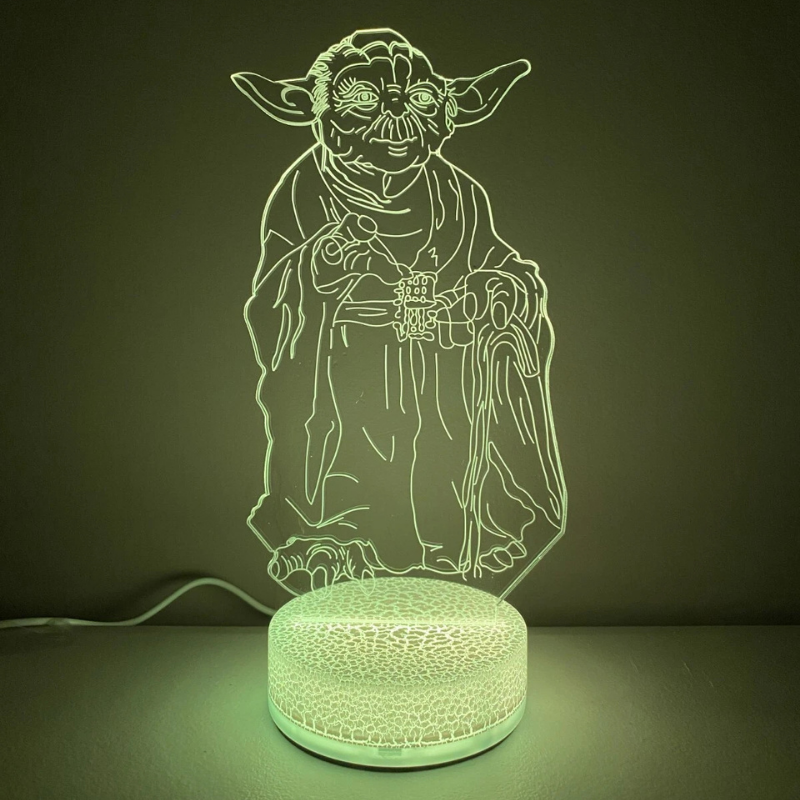 LÁMPARA LED - YODA