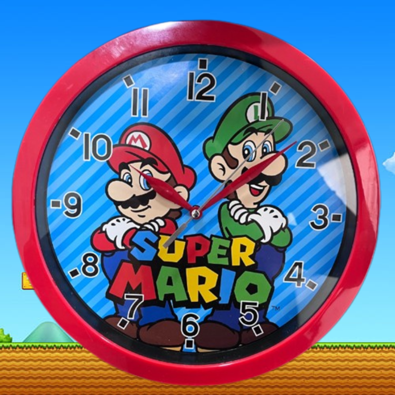RELOJ MARIO BROS