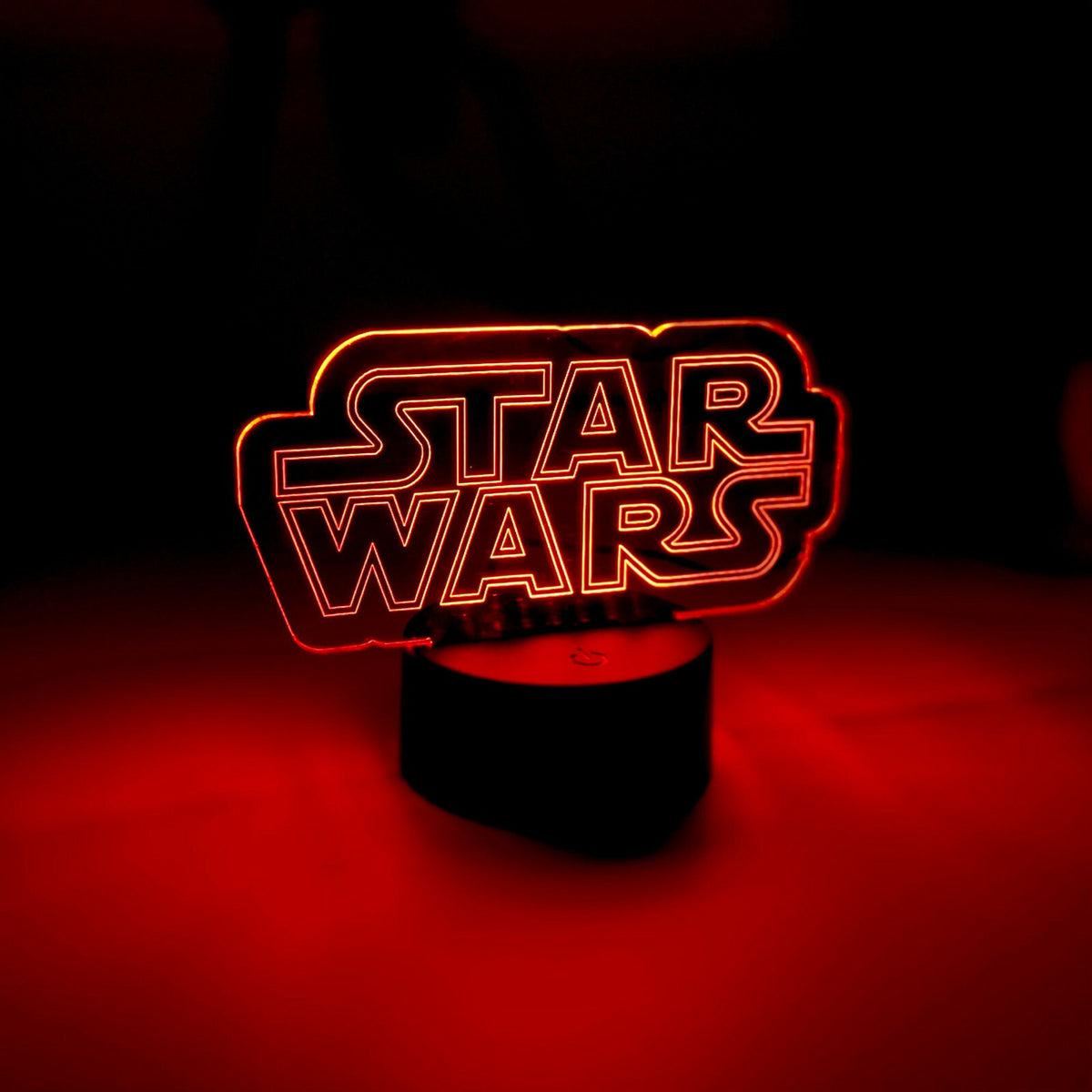 LÁMPARA LED -STAR WARS LOGO