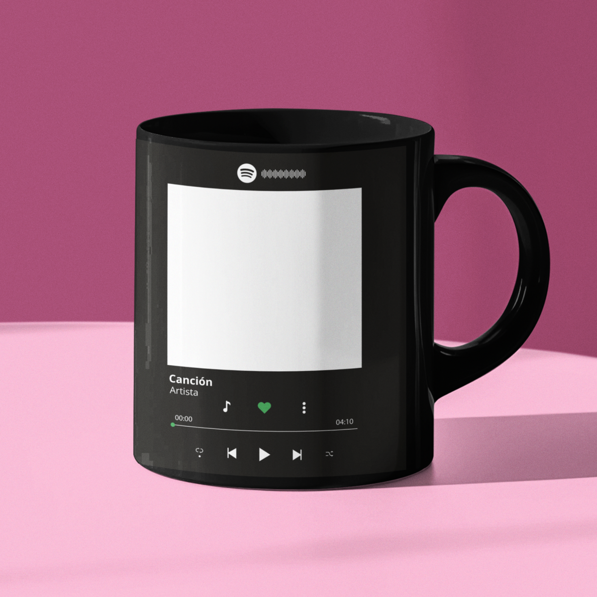 SPOTIFY PERSONALIZADO - TAZA