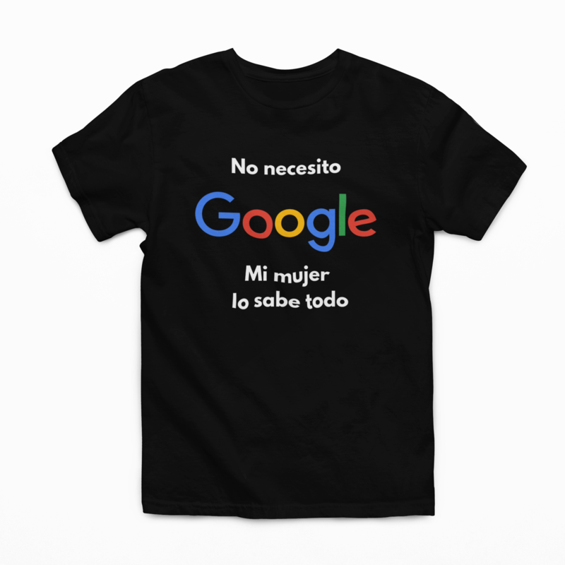 POLO GOOGLE NEGRO