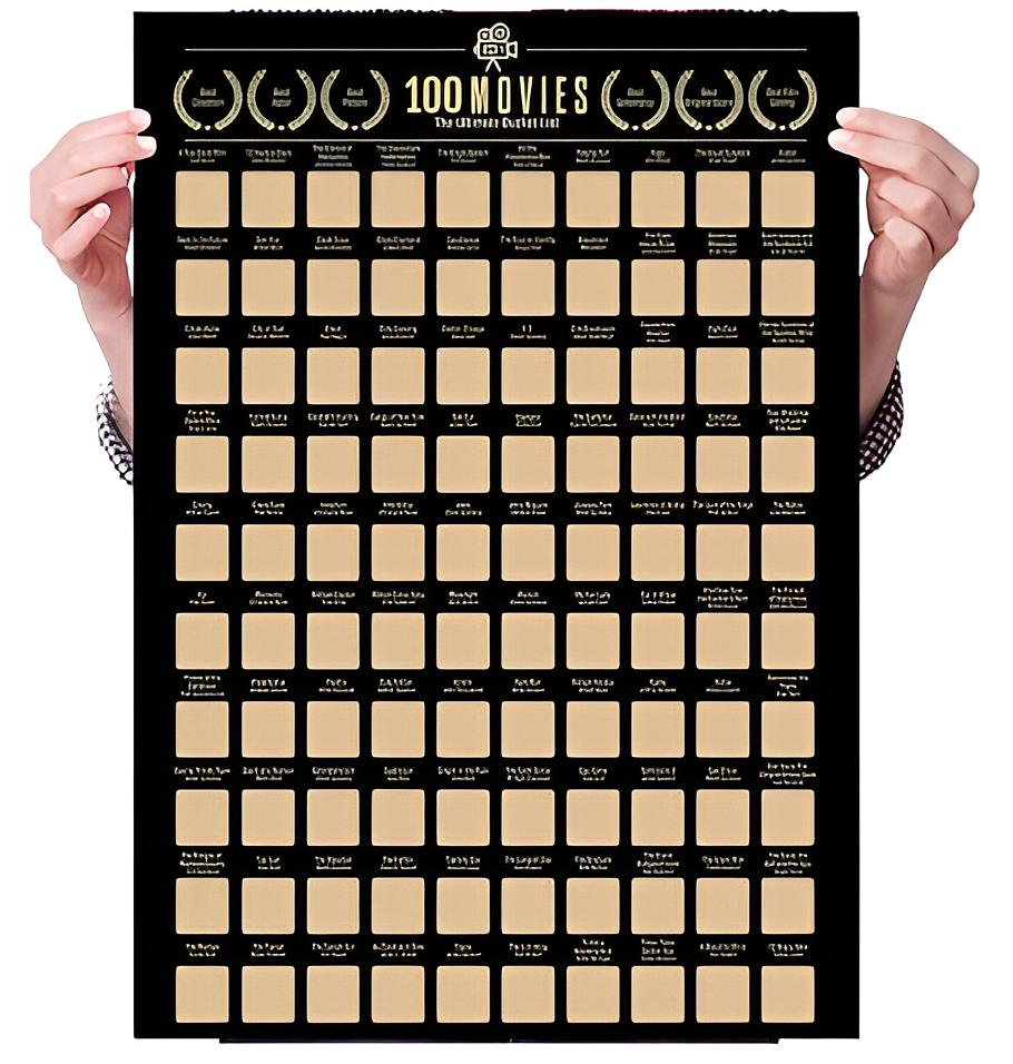 POSTER 100 PELICULAS QUE TIENES QUE VER