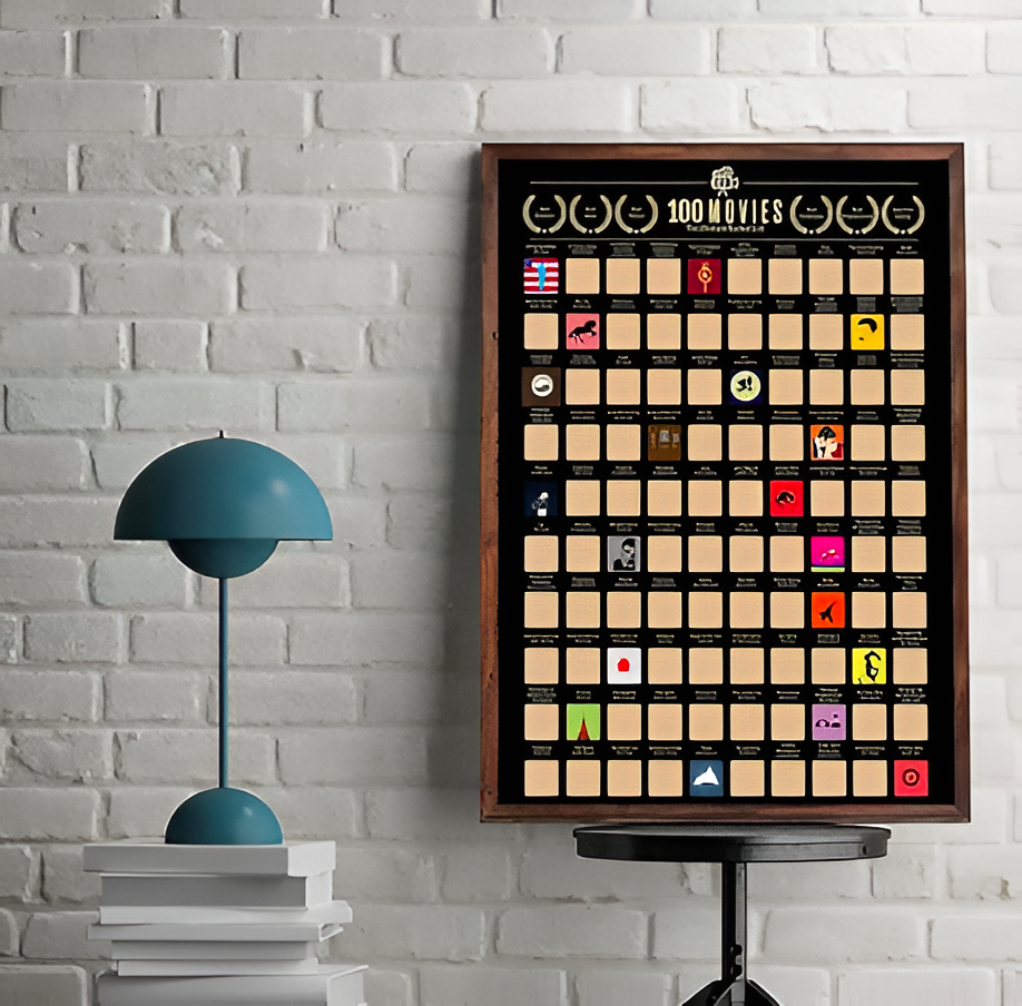 POSTER 100 PELICULAS QUE TIENES QUE VER