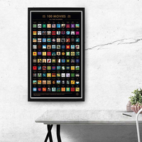 POSTER 100 PELICULAS QUE TIENES QUE VER