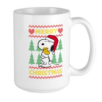 SNOOPY NAVIDAD  - TAZA