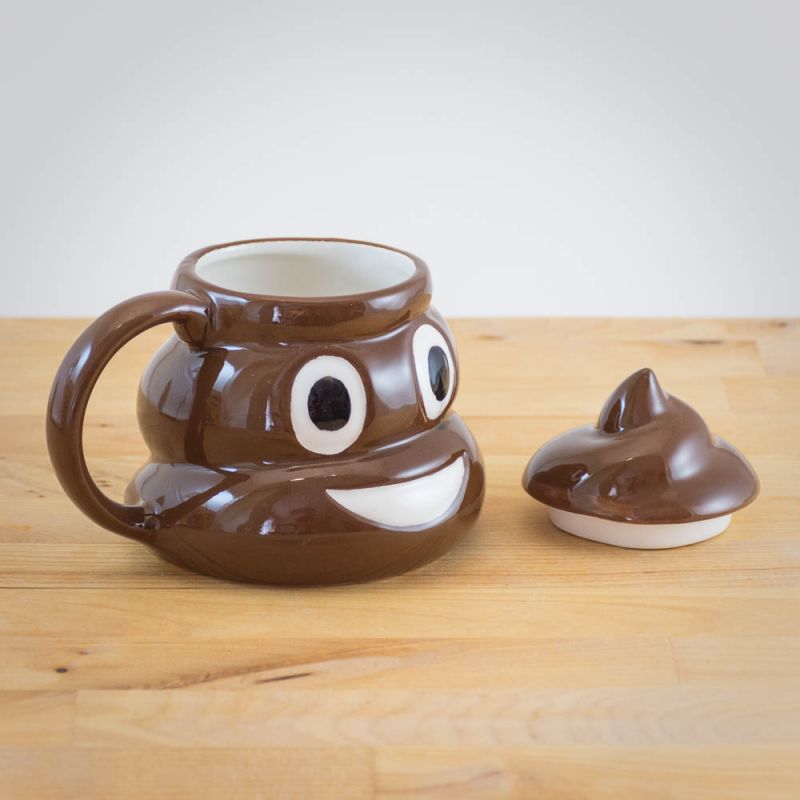 TAZA EMOJI POOP