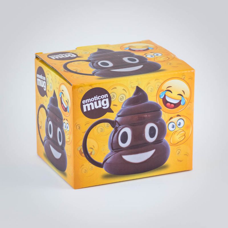 TAZA EMOJI POOP