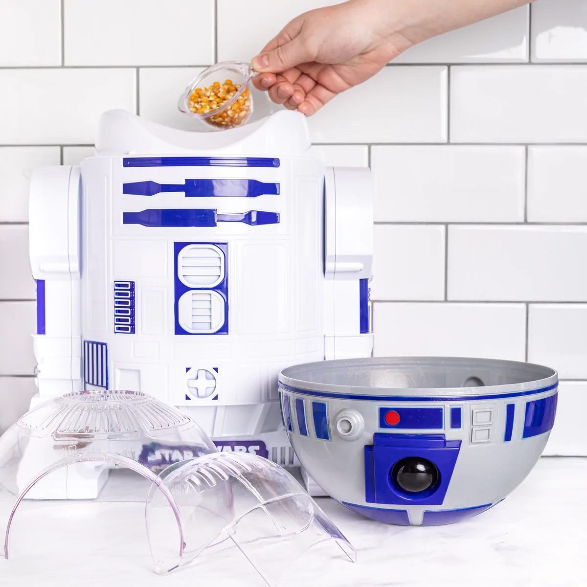 STAR WARS POP CORN MAKER -R2D2