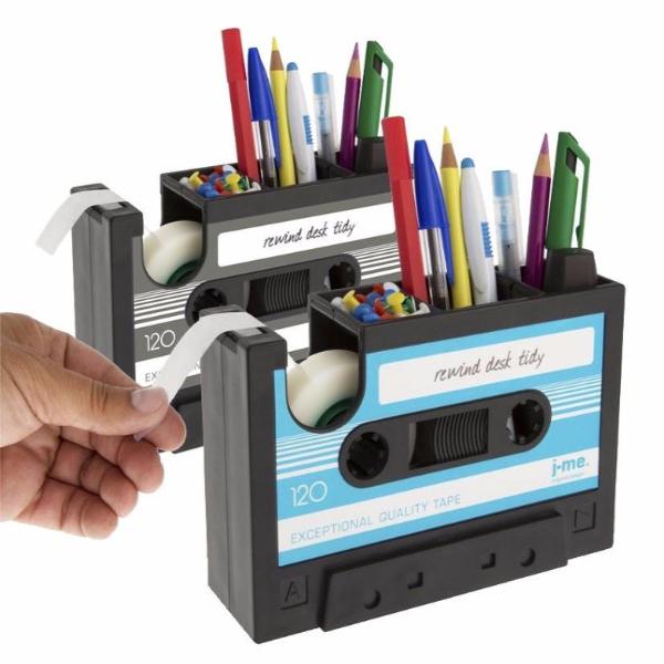 ORGANIZADOR DE ESCRITORIO CASSETE