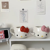 TAZA KITTY ROJA