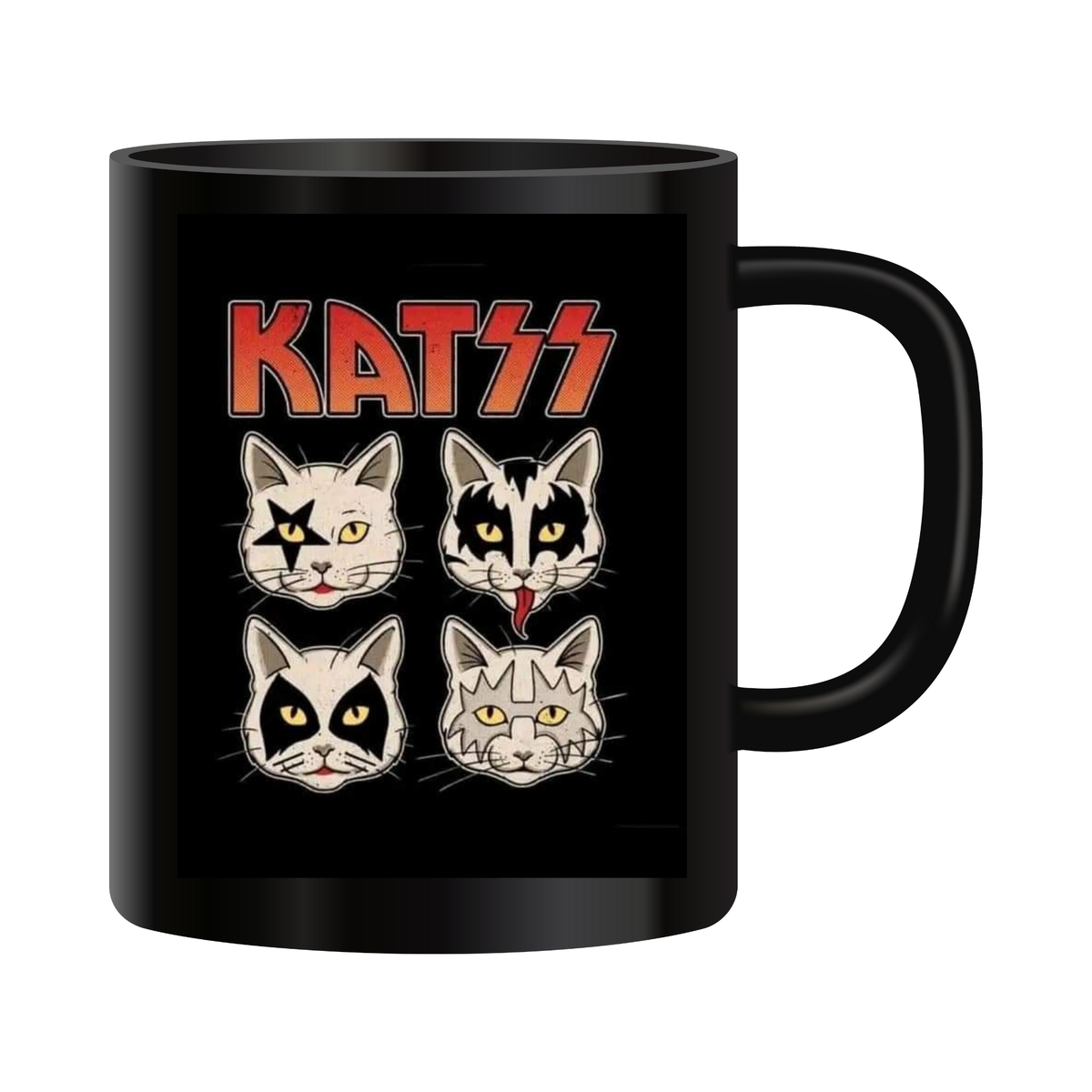 TAZA GATO KISS