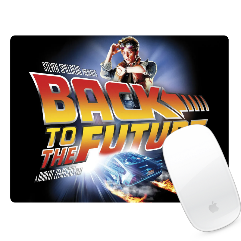 MOUSE PAD BACK TO THE FUTURE