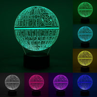 LÁMPARA LED - DEATH STAR