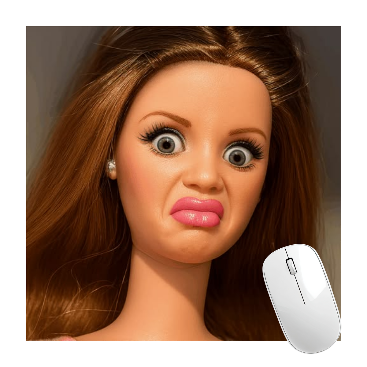 MOUSEPAD BARBIE FACES