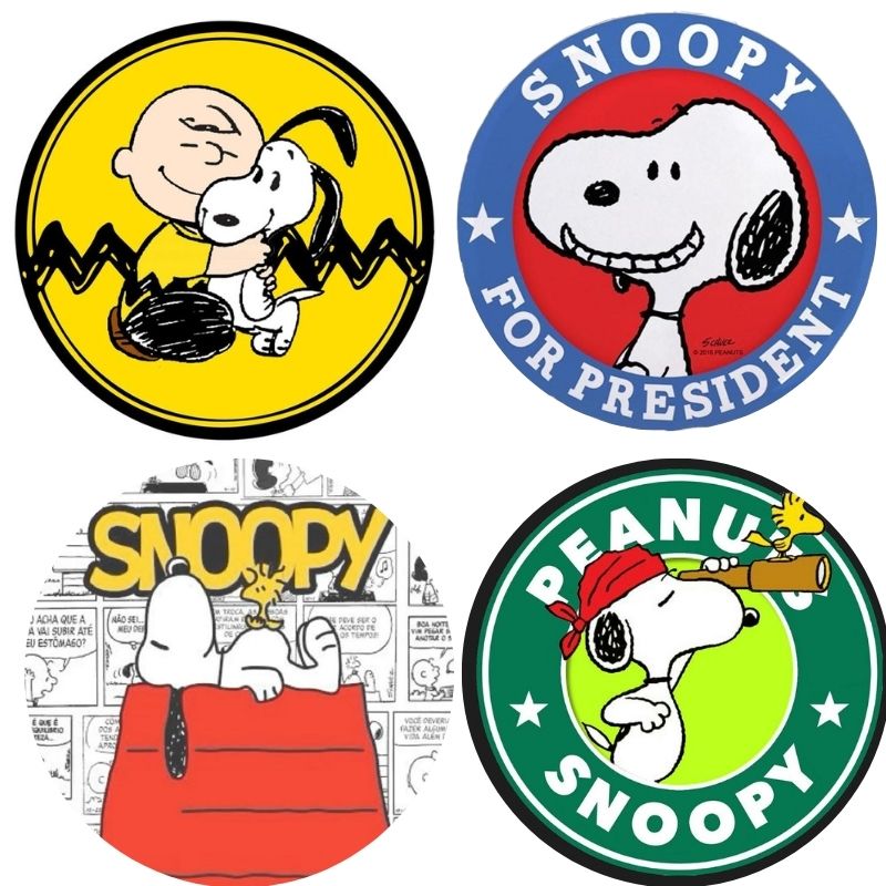 POSAVASOS SNOOPY