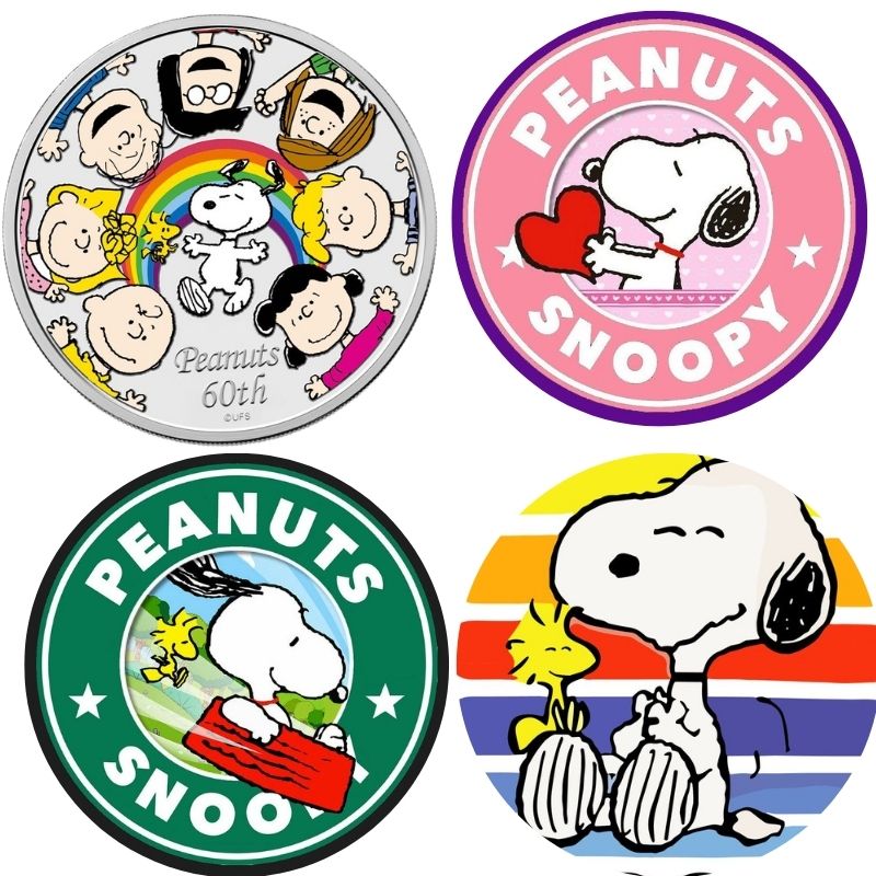 POSAVASOS SNOOPY