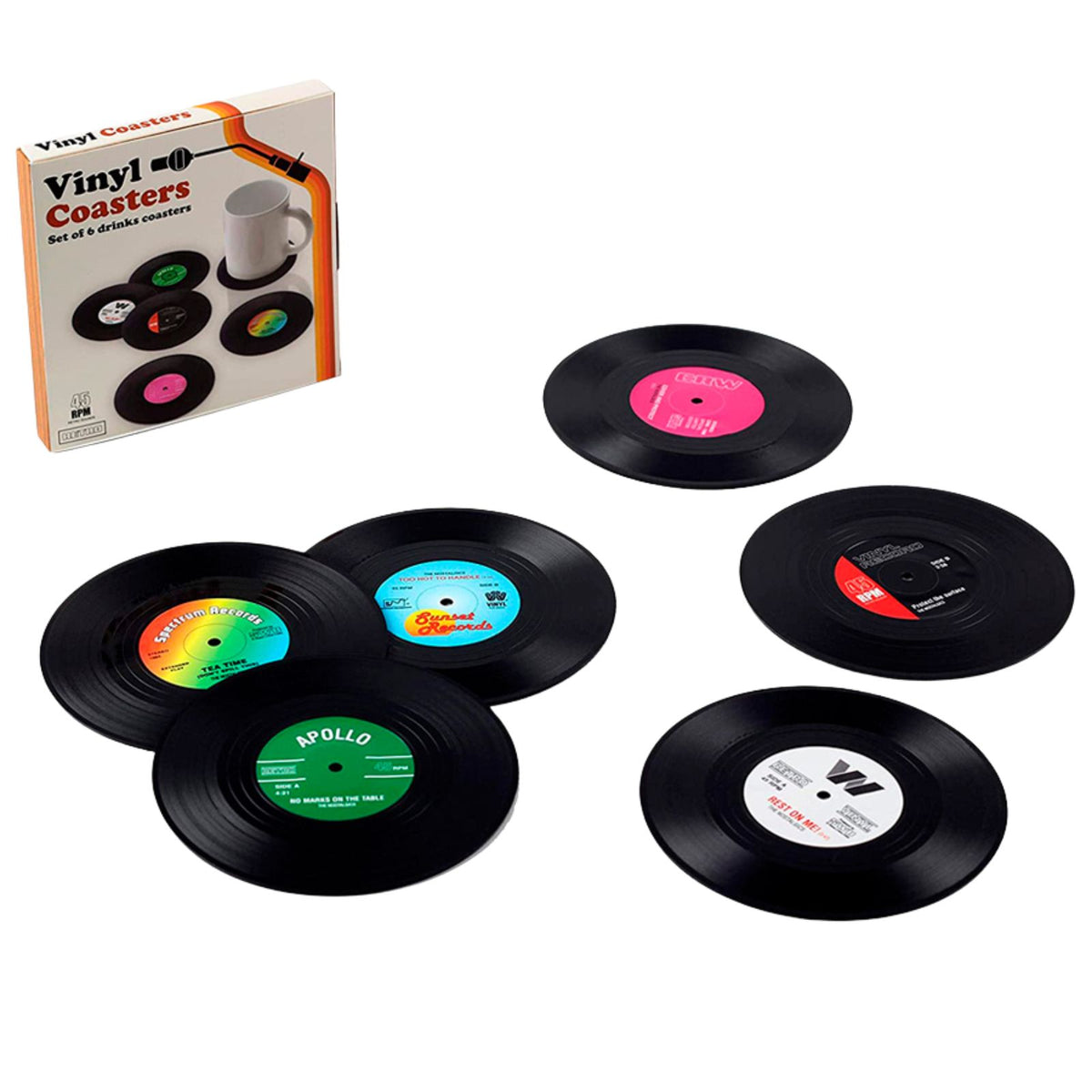 POSAVASOS  DISCOS VINILO
