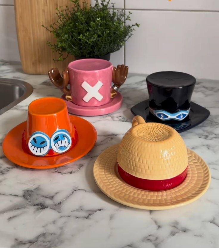 ONE PIECE TAZA 3D