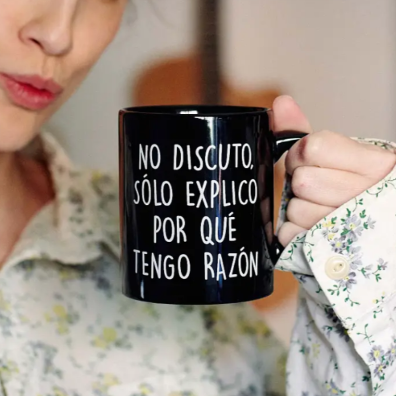 TAZA NO DISCUTO