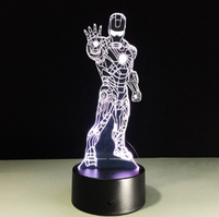 LÁMPARA LED -IRONMAN PIE