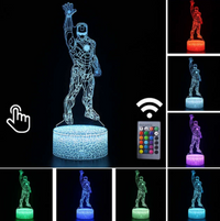 LÁMPARA LED -IRONMAN PIE