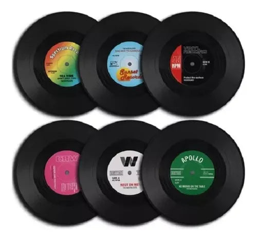 POSAVASOS  DISCOS VINILO