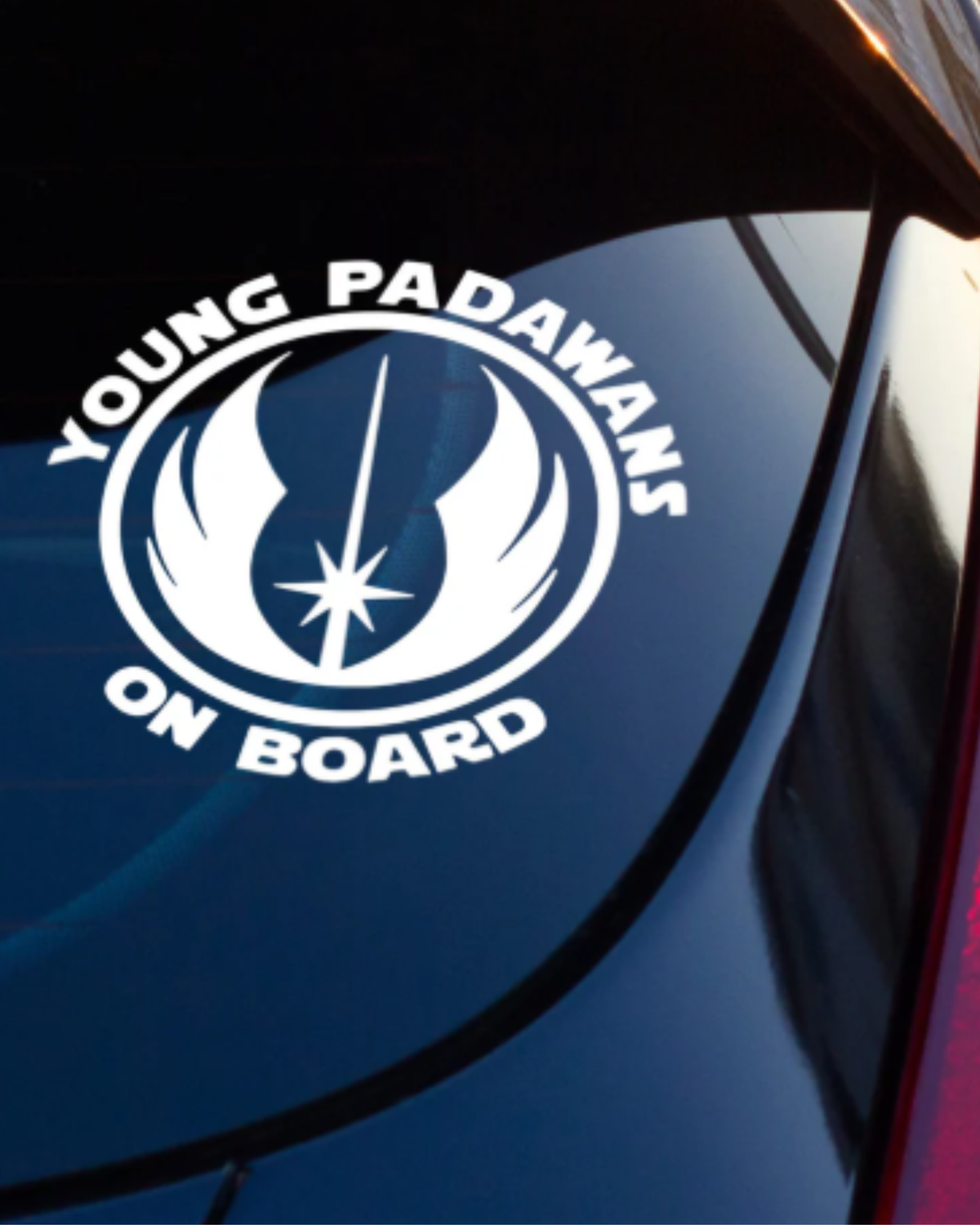 STICKER AUTO JOVEN PADAWAN