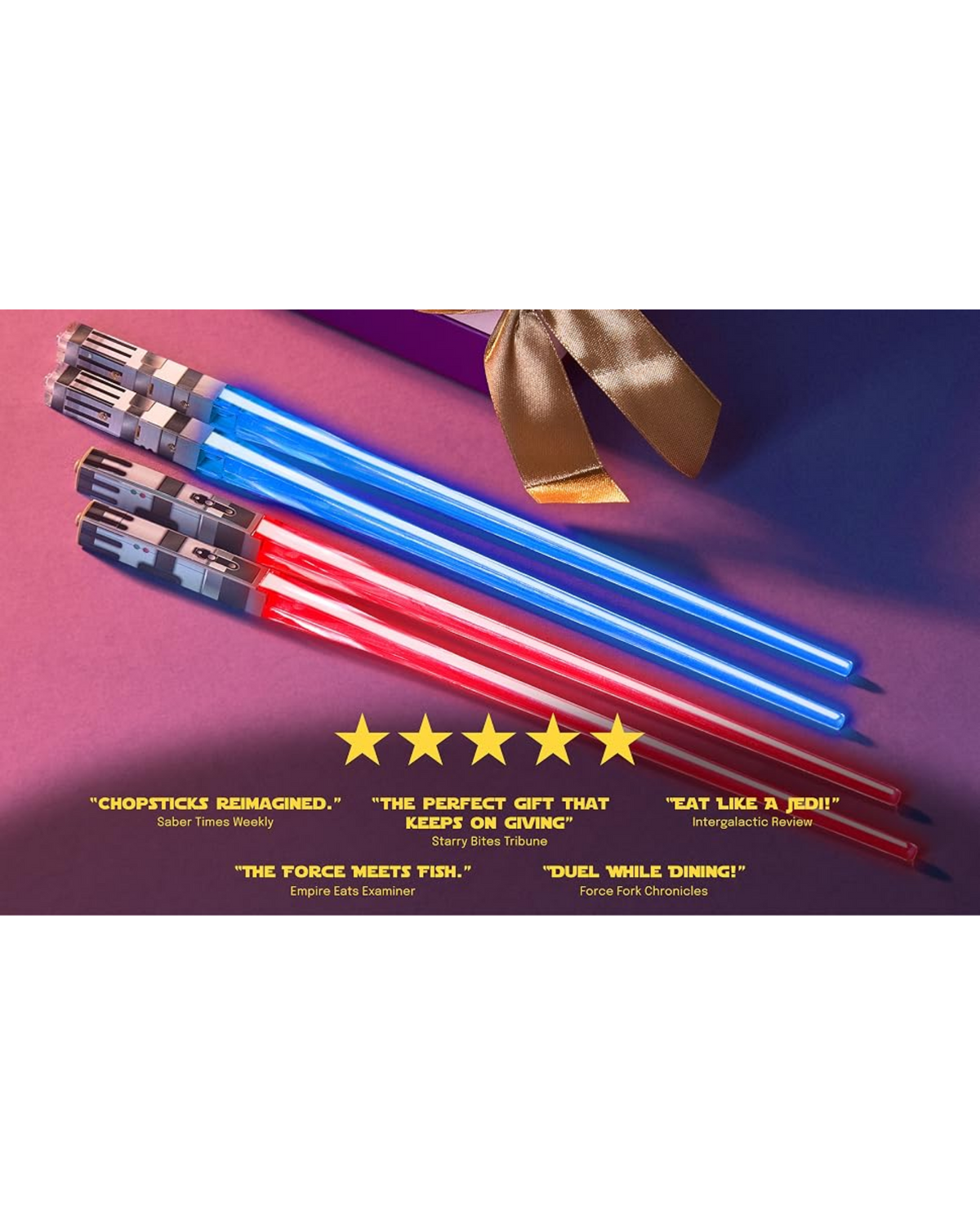 PAR DE PALILLOS  CHOPSTICKS LED-STAR WARS (2 UNIDADES)