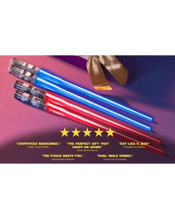 PAR DE PALILLOS  CHOPSTICKS LED-STAR WARS (2 UNIDADES)