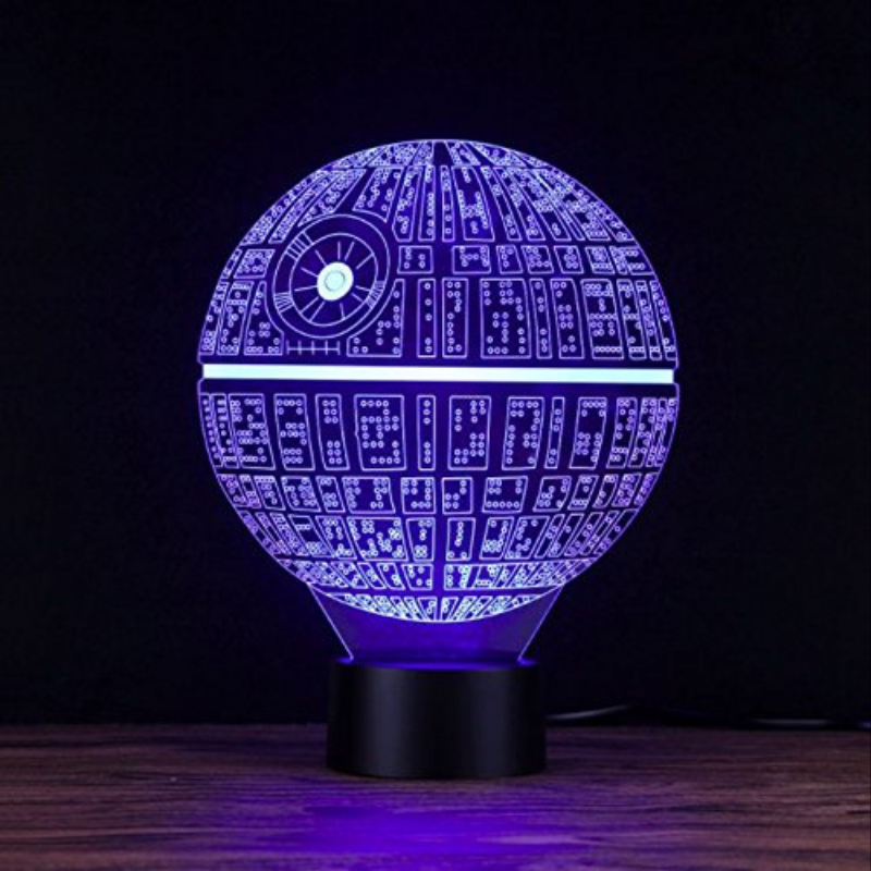 LÁMPARA LED - DEATH STAR