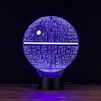 LÁMPARA LED - DEATH STAR