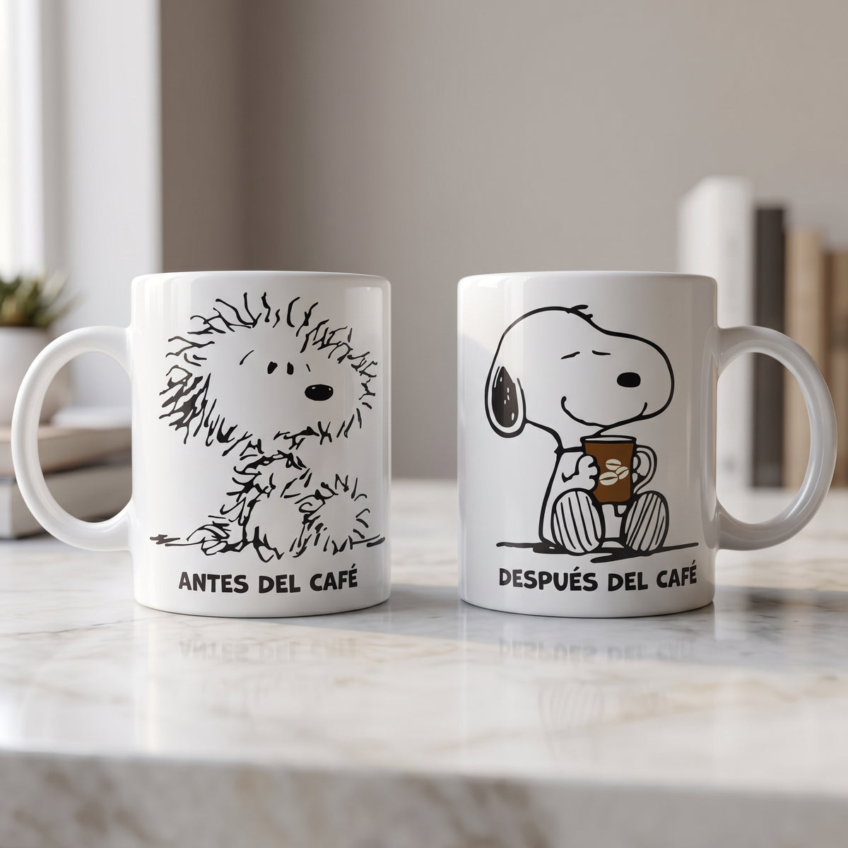 SNOOPY POST CAFÉ - TAZA