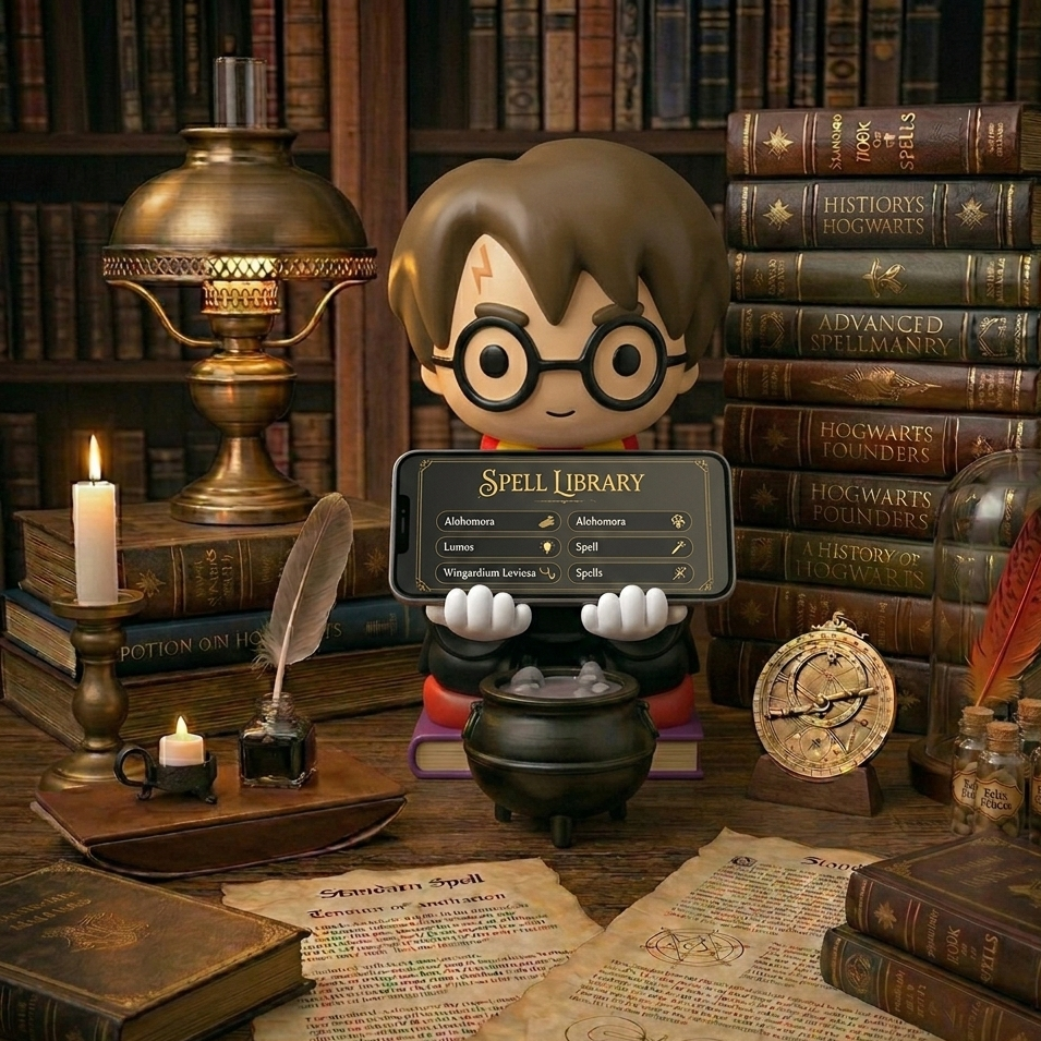 SOPORTE DE CELULAR HARRY POTTER