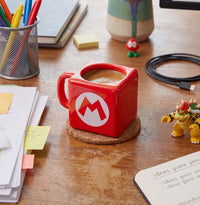 TAZA MARIO BROS ROJA