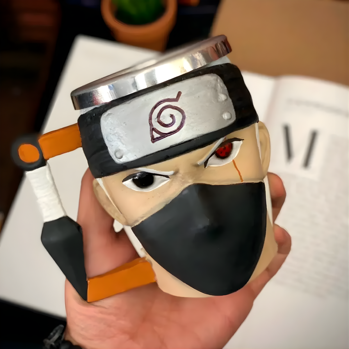 NARUTO - TAZA de METAL