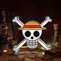 LÁMPARA ONE PIECE CALAVERA