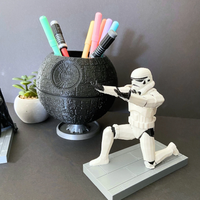 STORM TROOPER STAR WARS- ADORNO DE OFICINA -PORTALAPICERO