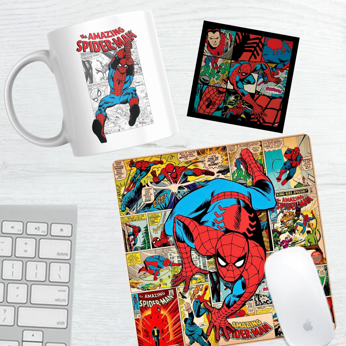 PACK REGALO NEW SPIDERMAN