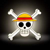 LÁMPARA ONE PIECE CALAVERA