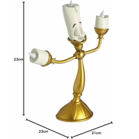 LÁMPARA CANDELABRO BELLA Y BESTIA-LUMIERE