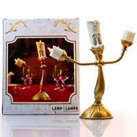LÁMPARA CANDELABRO BELLA Y BESTIA-LUMIERE