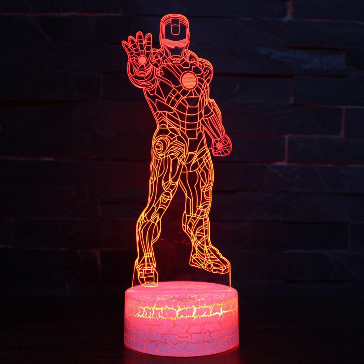 LÁMPARA LED -IRONMAN PIE