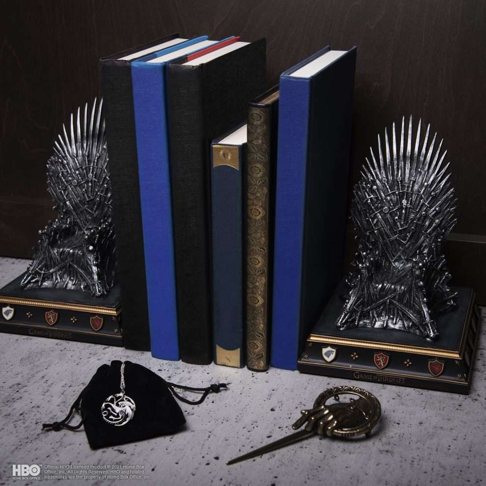 TRONO DE HIERRO -SOPORTE DE LIBRO JUEGO DE TRONOS