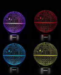 LÁMPARA LED - DEATH STAR