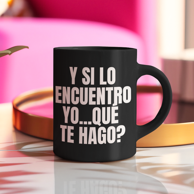 TAZA Y SI?NEGRO