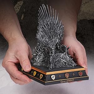 TRONO DE HIERRO -SOPORTE DE LIBRO JUEGO DE TRONOS