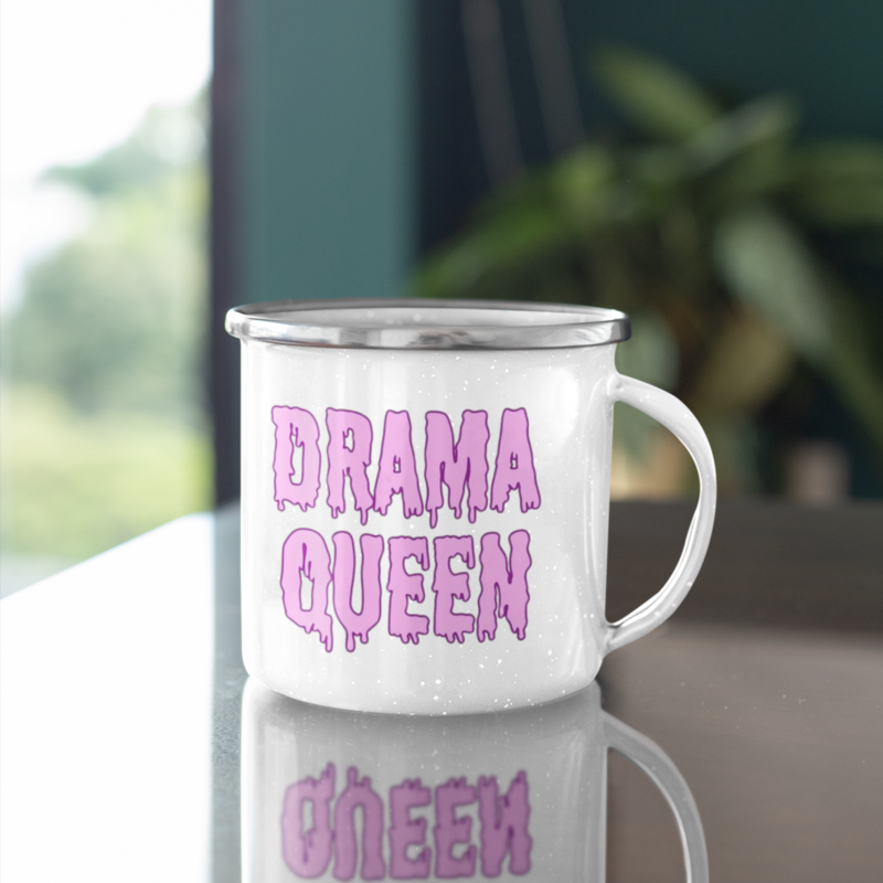 TAZA METÁLICA - DRAMA QUEEN