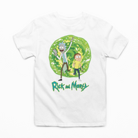 POLO- RICK & MORTY BLANCO