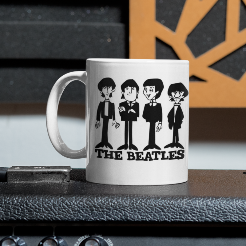 TAZA BEATLES SCRATCH