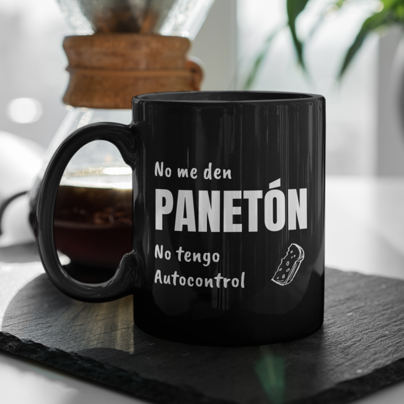 TAZA ODIOSA - NO ME DEN PANETÓN